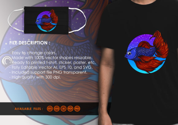 Beautiful Betta Fish Freebies SVG: Elevate Your Creative Projects