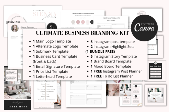 Build a Cohesive Brand with This Canva Branding Kit