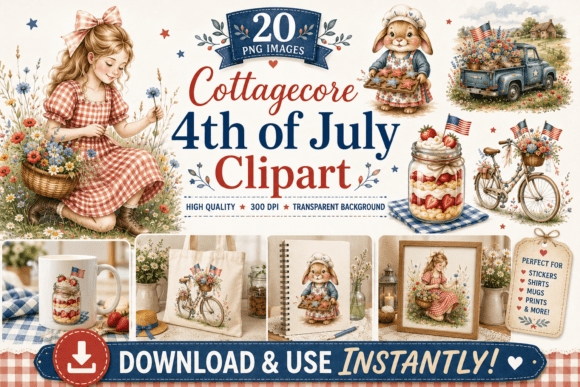 Cottagecore 4th of July: A Blend of Rustic Charm and Americana