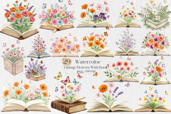 Designing with Nostalgia: A Guide to Vintage Flowers With Book Sublimation