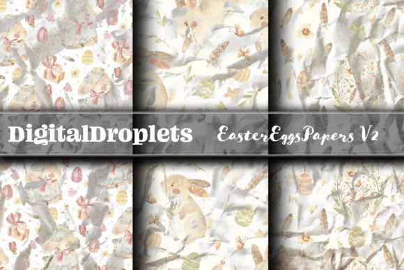 Elevate Your Easter Designs with Free Textured Papers