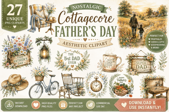 Embracing the Cottagecore Father's Day Aesthetic