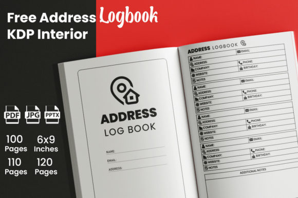 Free Address Log Book: Streamline Your KDP Design Workflow