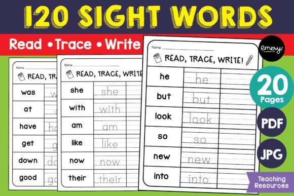 Mastering Early Literacy with 120 Sight Words