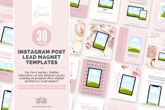Streamline Your Feed with Instagram Posts Templates: Mockups