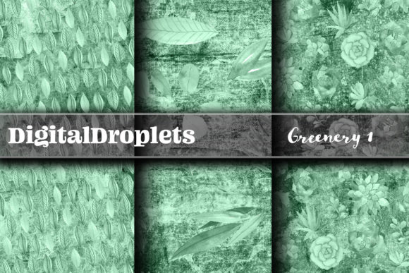 The Greenery Collection 1 | FREEBIES: Botanical Textures for Design