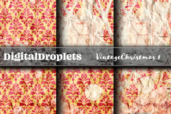 Vintage Christmas V1 | FREEBIES: Timeless Textures for Design